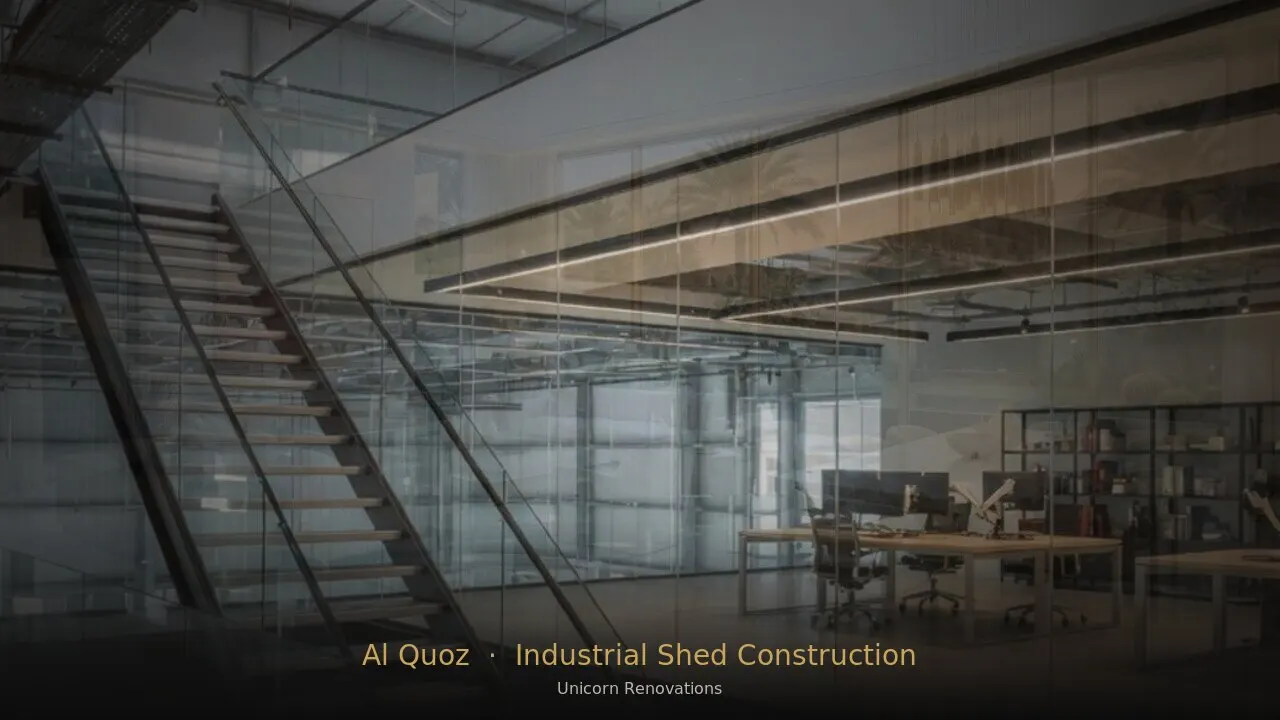 Industrial Shed Construction in Al Quoz
