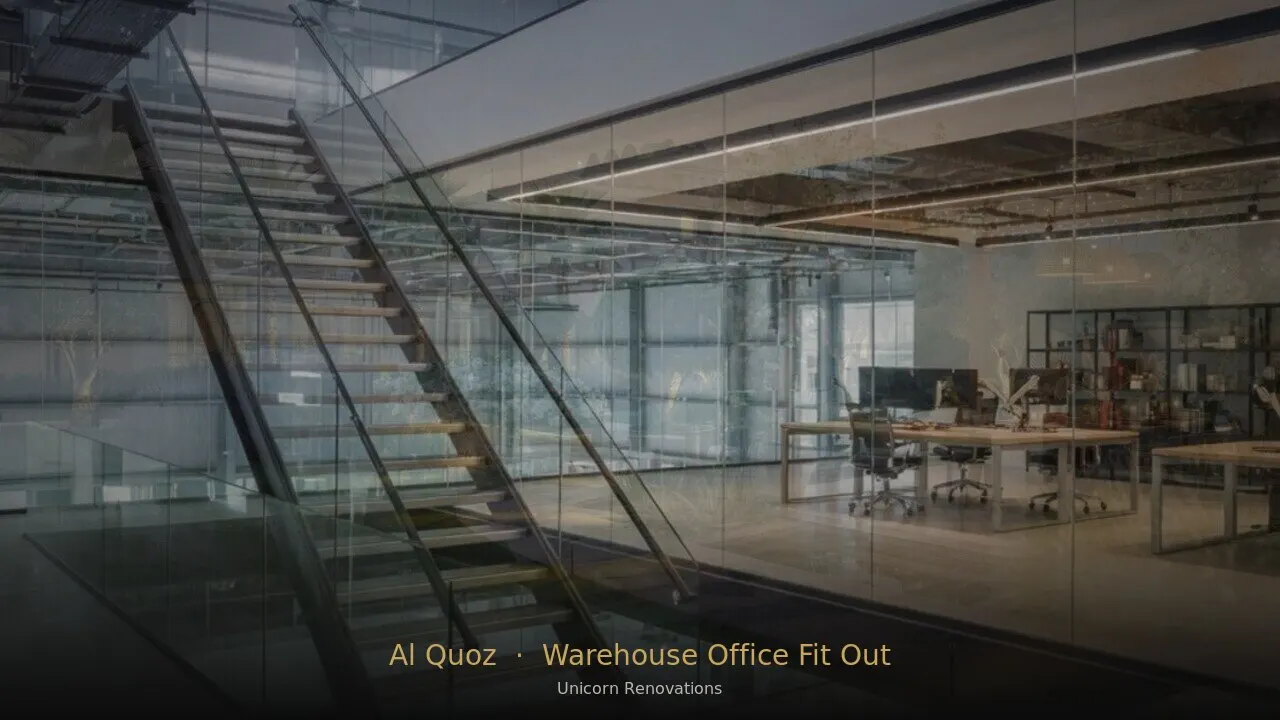 Warehouse Office Fit-Out in Al Quoz
