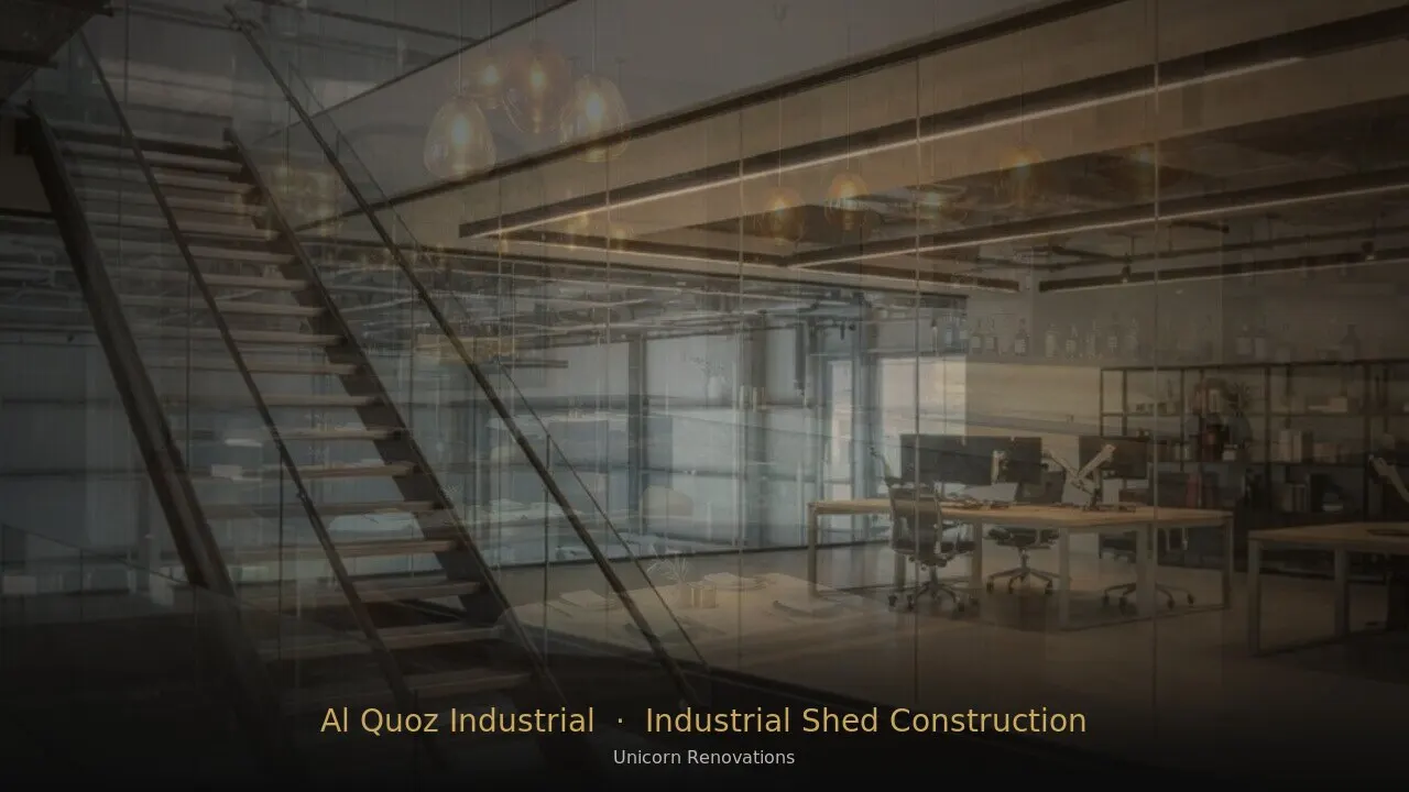 Industrial Shed Construction in Al Quoz Industrial