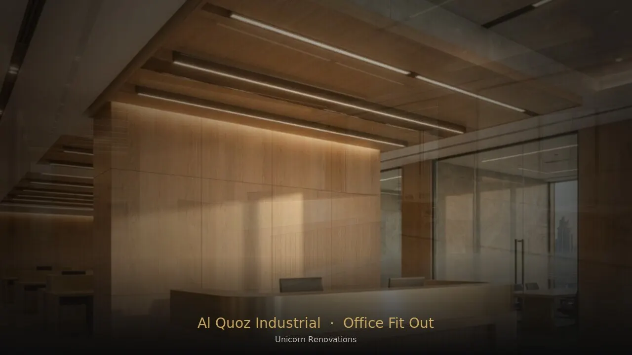 Office Fit-Out in Al Quoz Industrial
