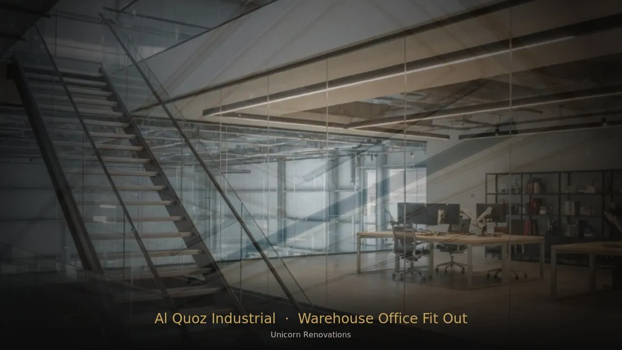 Warehouse Office Fit-Out in Al Quoz Industrial