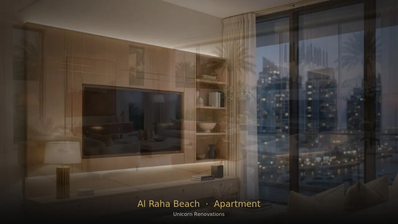 Apartment Renovation in Al Raha Beach