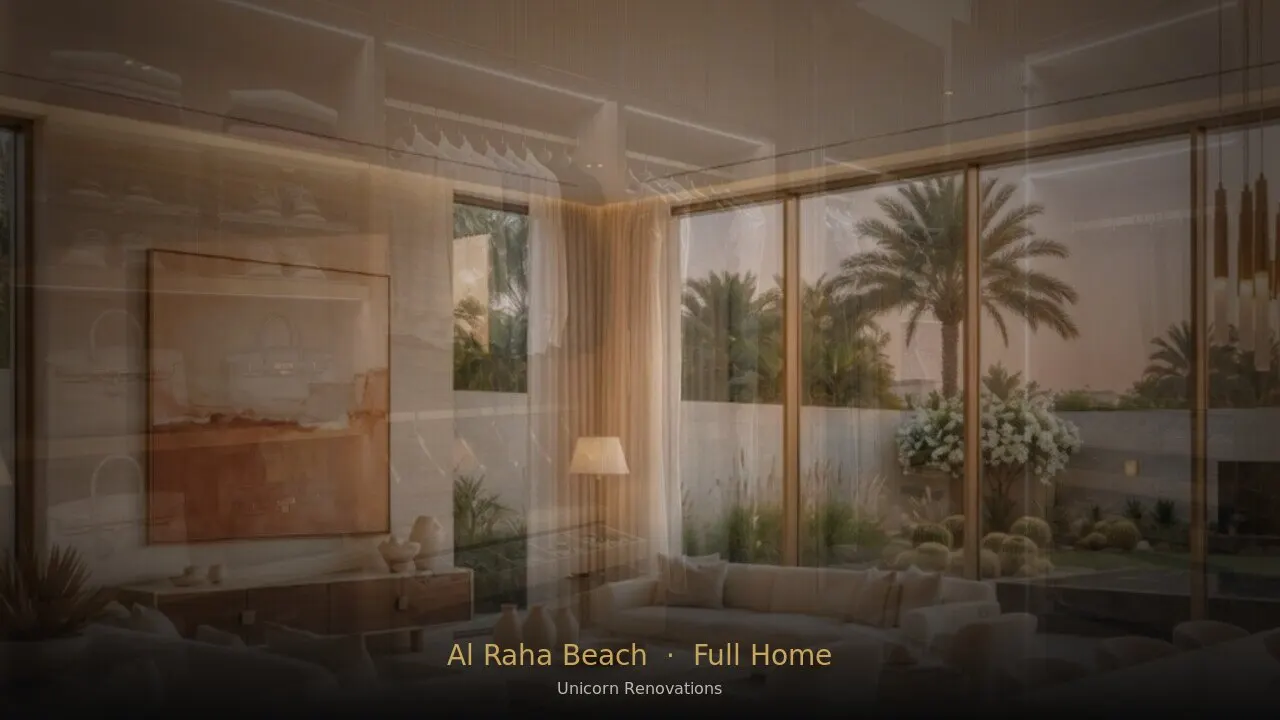 Full Home Renovation in Al Raha Beach