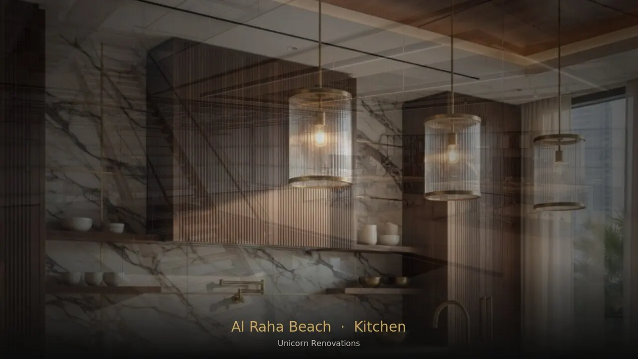 Kitchen Renovation in Al Raha Beach