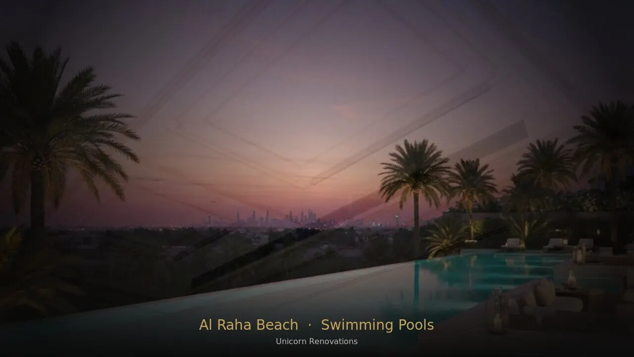 Swimming Pool Construction & Renovation in Al Raha Beach