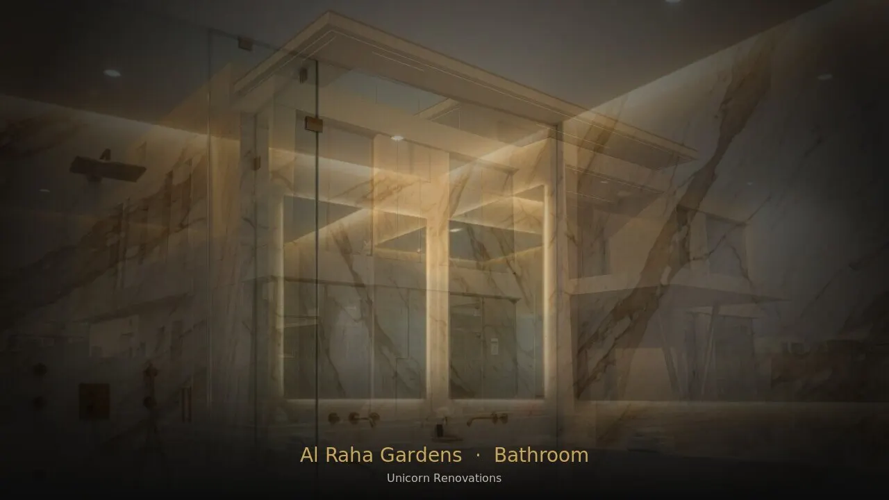 Bathroom Renovation in Al Raha Gardens