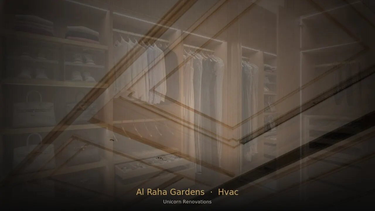 HVAC Installation in Al Raha Gardens