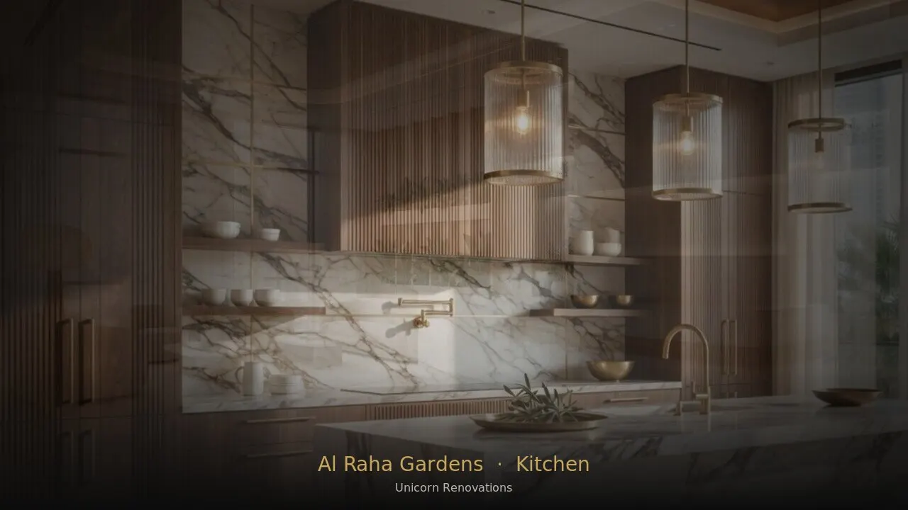 Kitchen Renovation in Al Raha Gardens