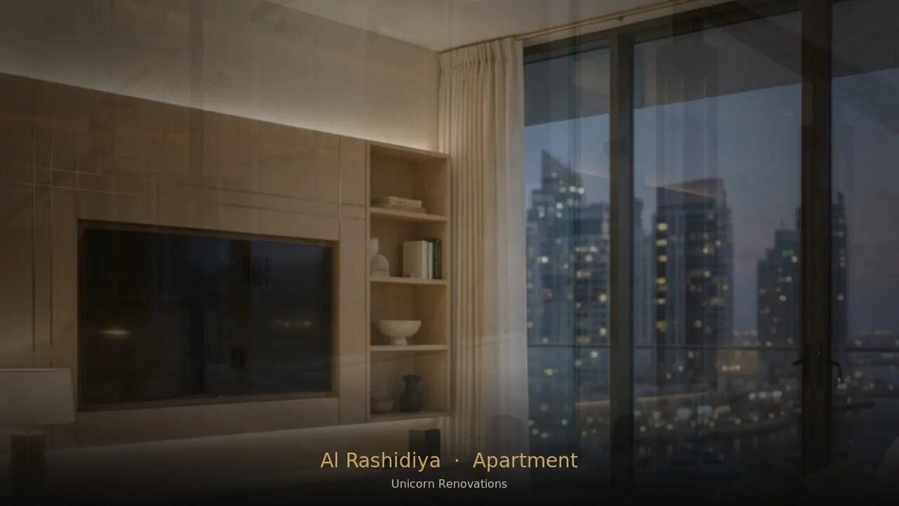 Apartment Renovation in Al Rashidiya