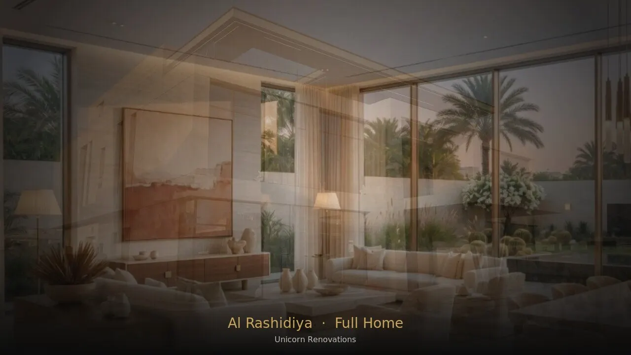 Full Home Renovation in Al Rashidiya