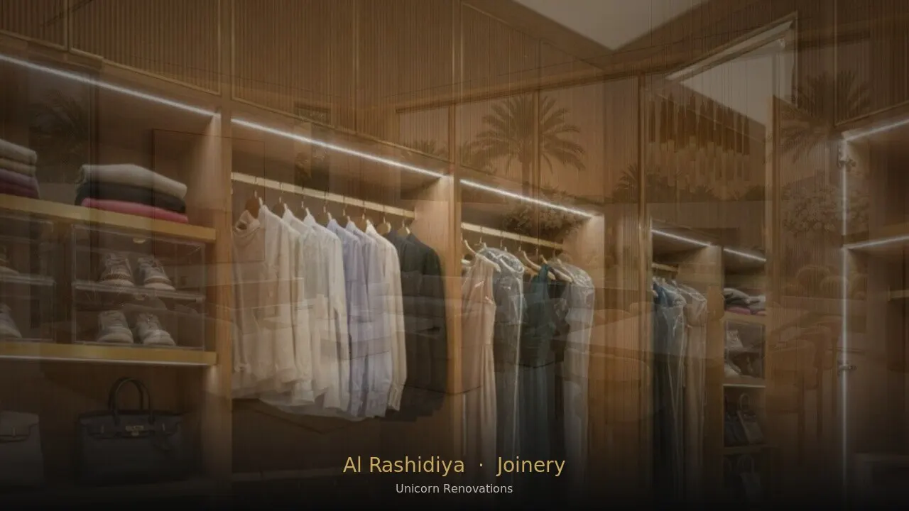 Joinery & Cabinetry in Al Rashidiya