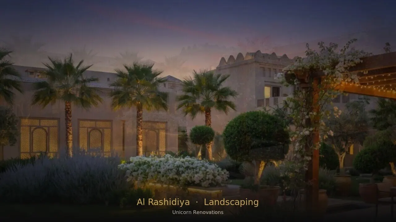 Landscaping in Al Rashidiya