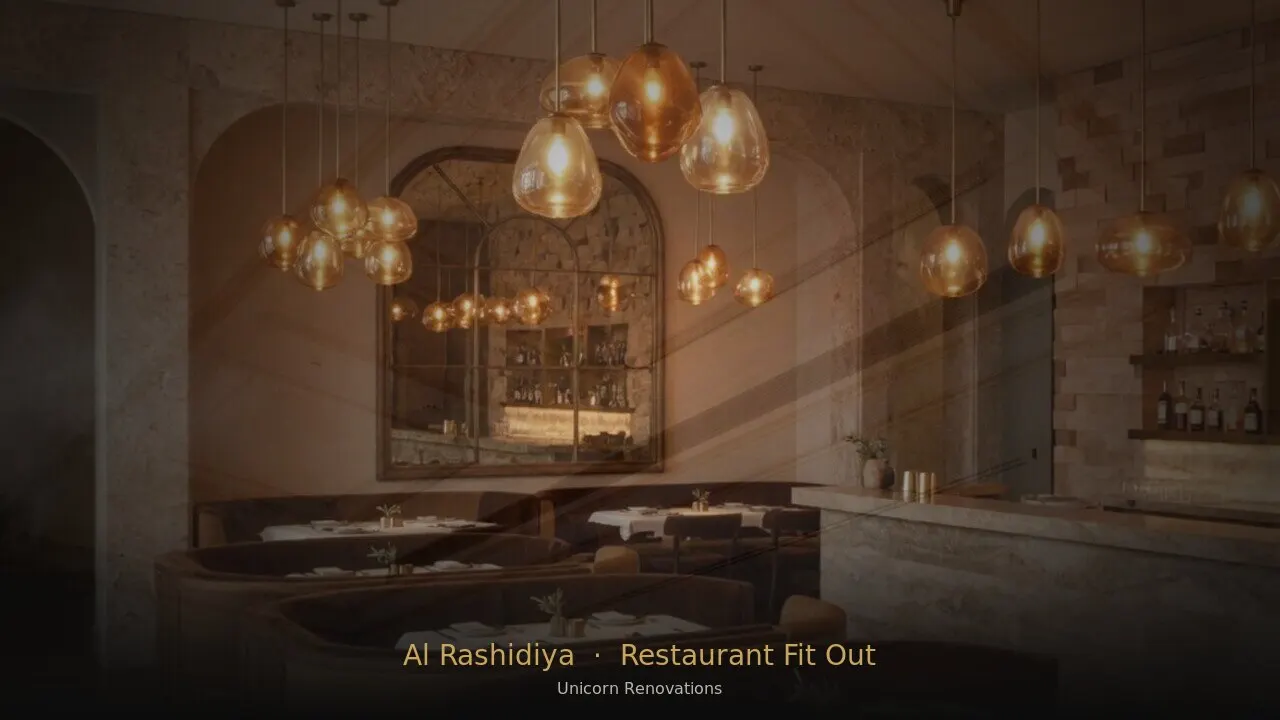 Restaurant Fit-Out in Al Rashidiya