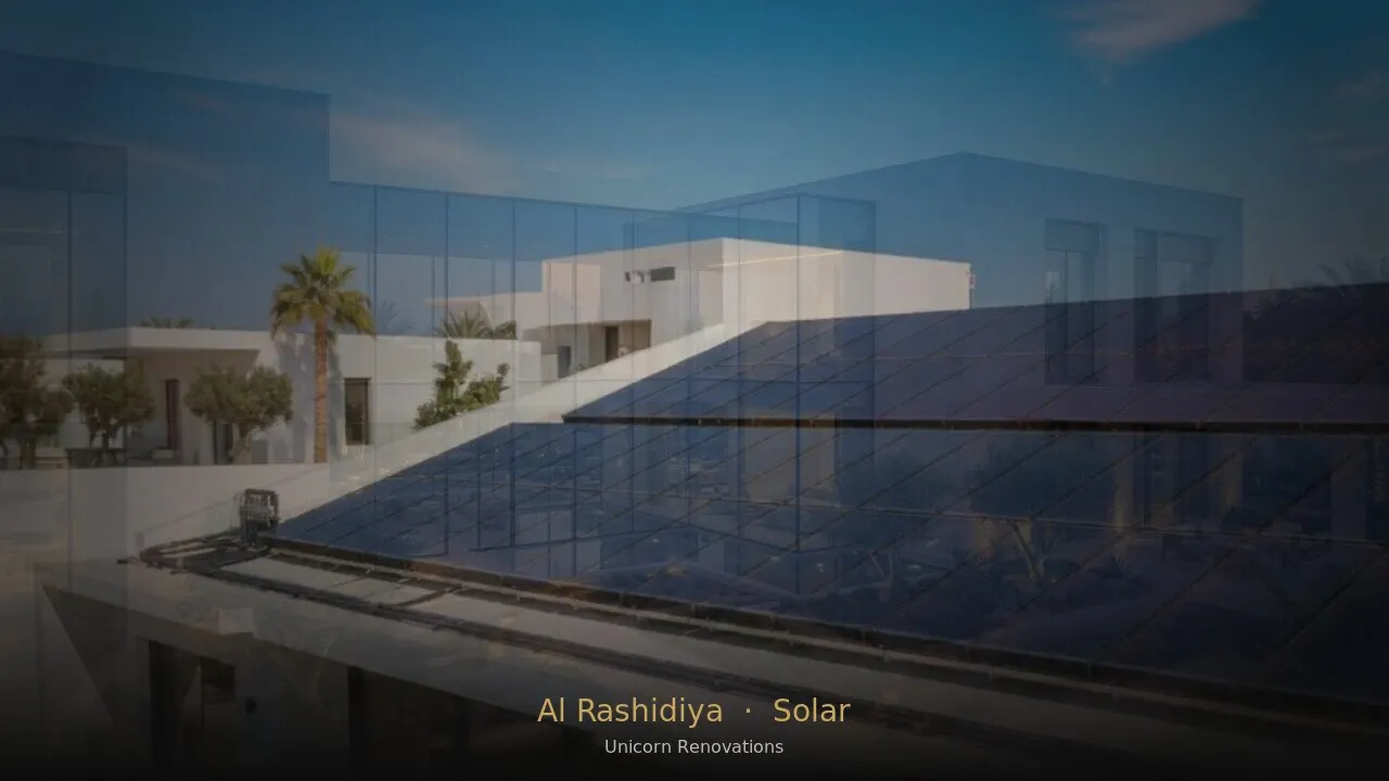 Solar Solutions in Al Rashidiya — Unicorn Renovations