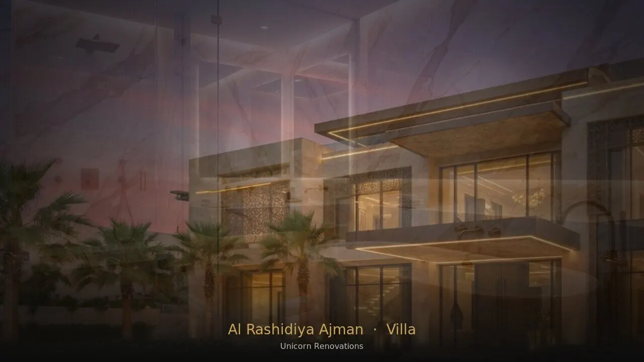 Villa Renovation in Al Rashidiya Ajman