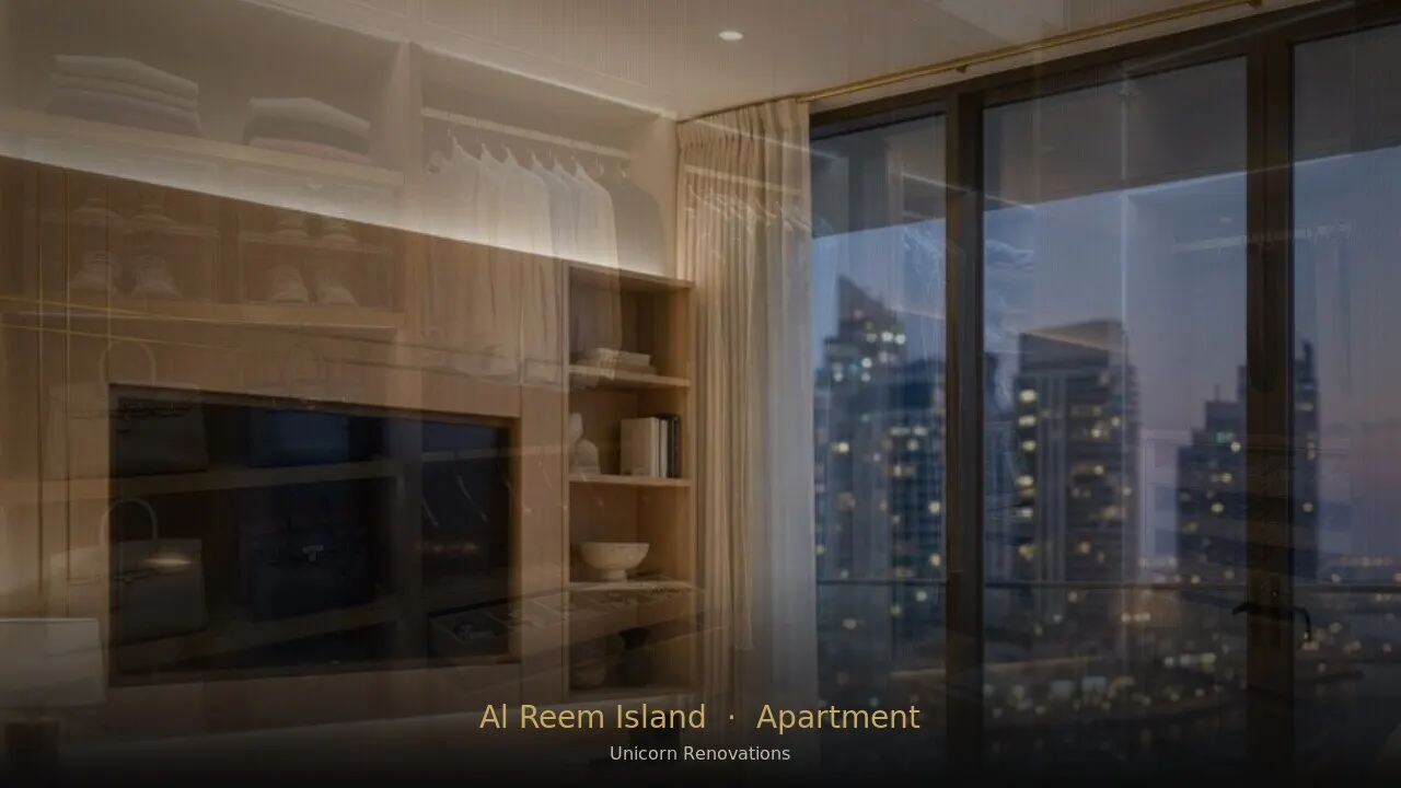 Apartment Renovation in Al Reem Island