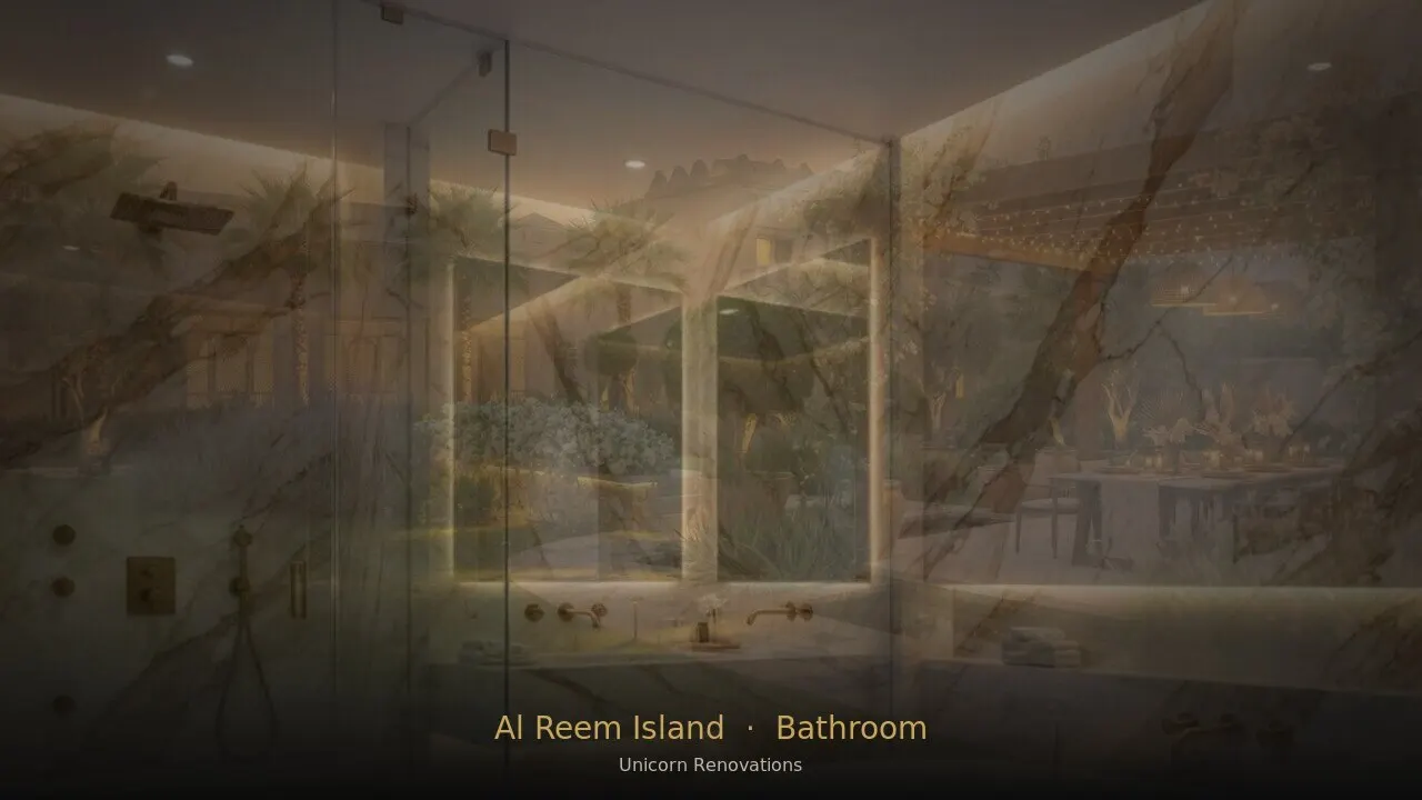 Bathroom Renovation in Al Reem Island
