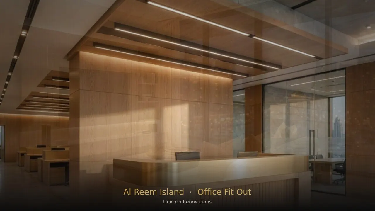 Office Fit-Out in Al Reem Island