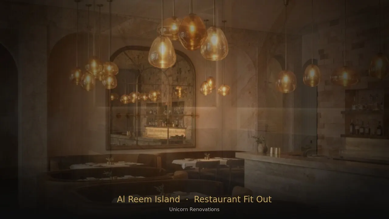 Restaurant Fit-Out in Al Reem Island