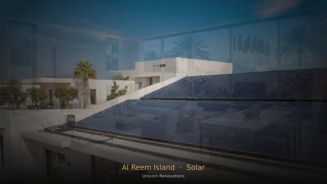 Solar Solutions in Al Reem Island