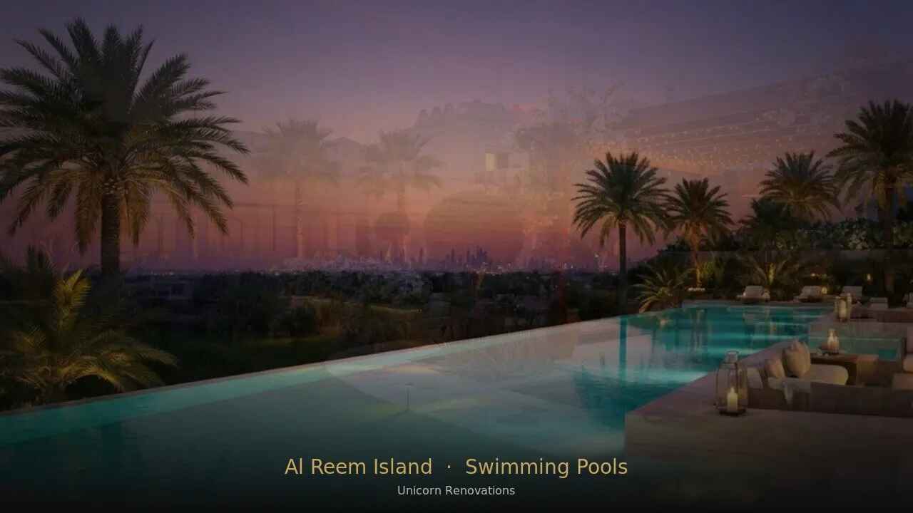 Swimming Pool Construction & Renovation in Al Reem Island