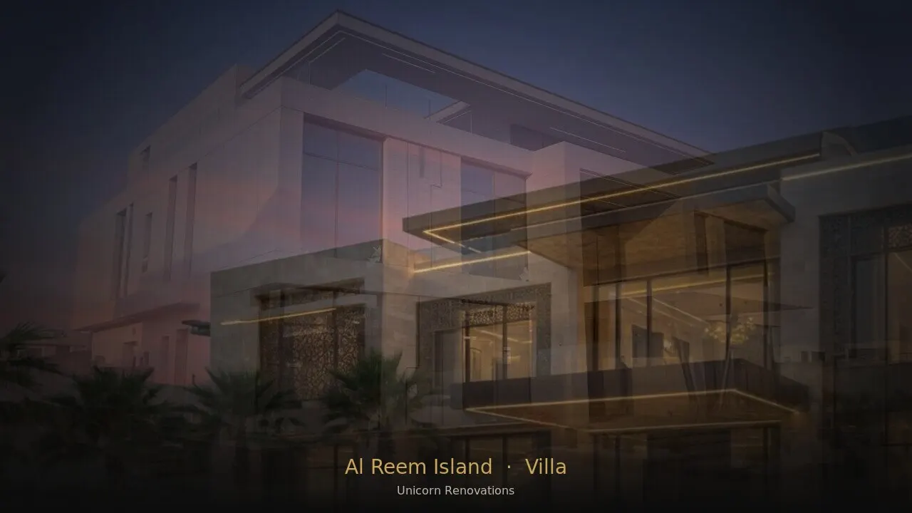 Villa Renovation in Al Reem Island