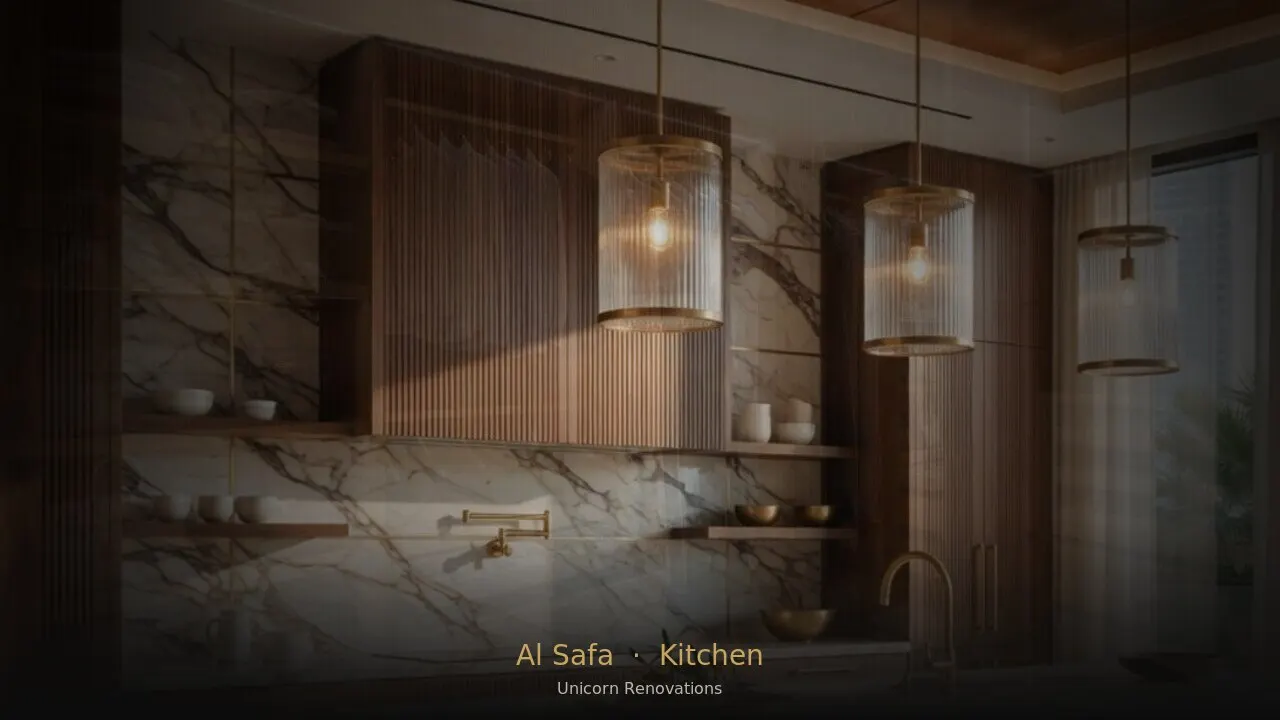 Kitchen Renovation in Al Safa — Unicorn Renovations