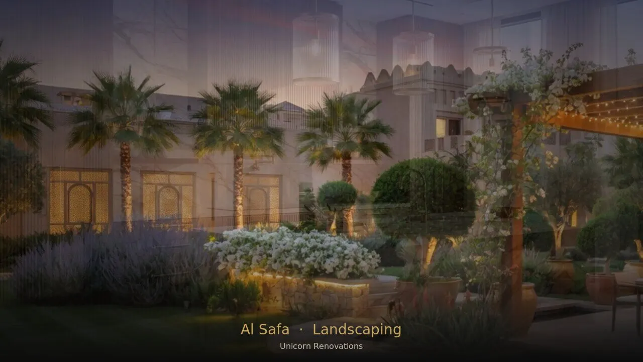 Landscaping in Al Safa
