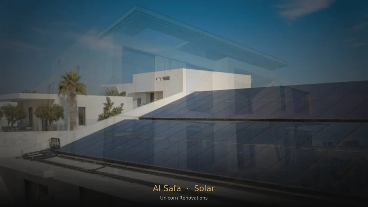 Solar Solutions in Al Safa