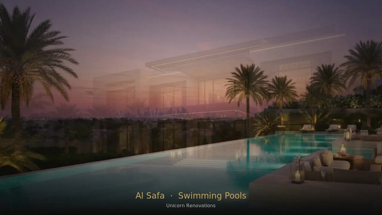 Swimming Pool Construction & Renovation in Al Safa — Unicorn Renovations