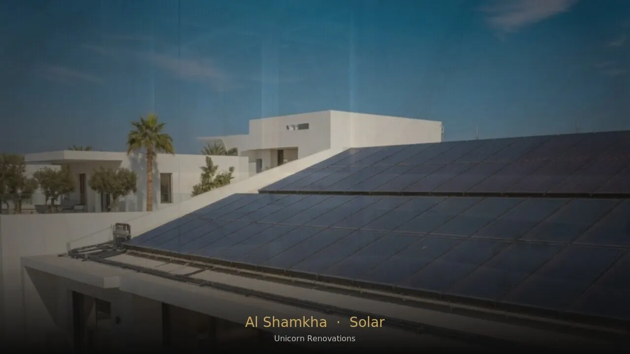 Solar Solutions in Al Shamkha