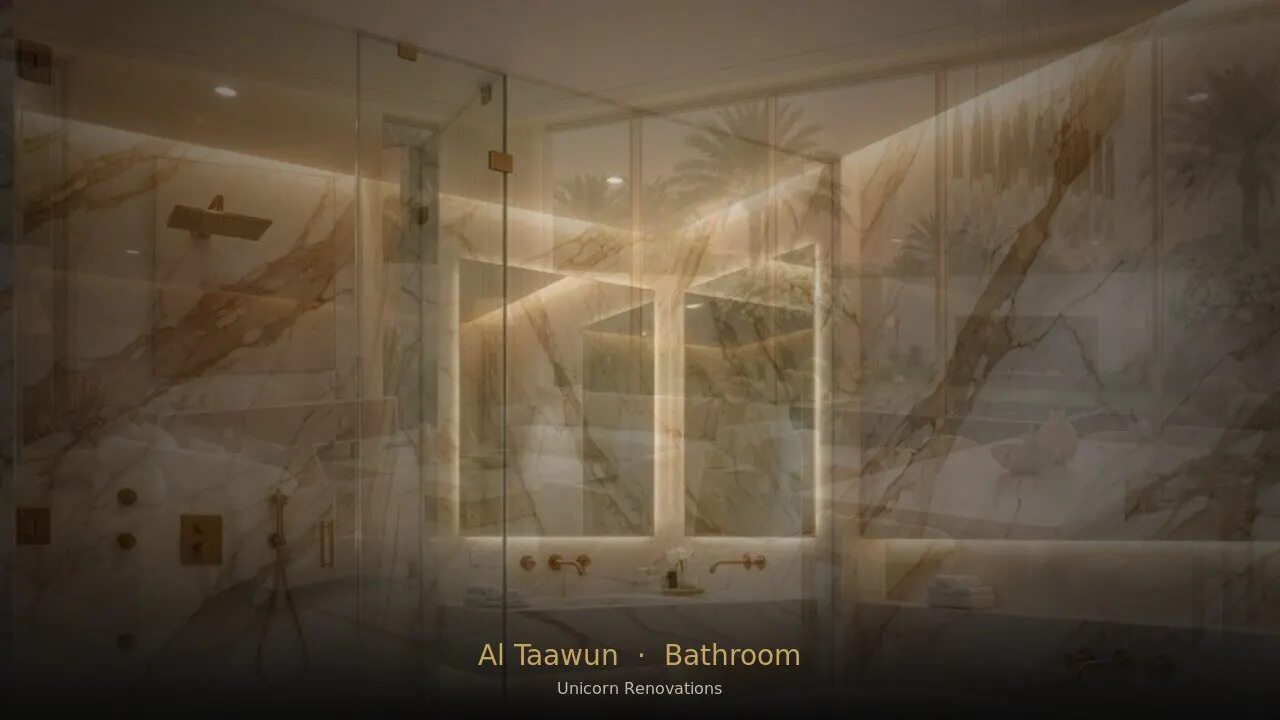 Bathroom Renovation in Al Taawun