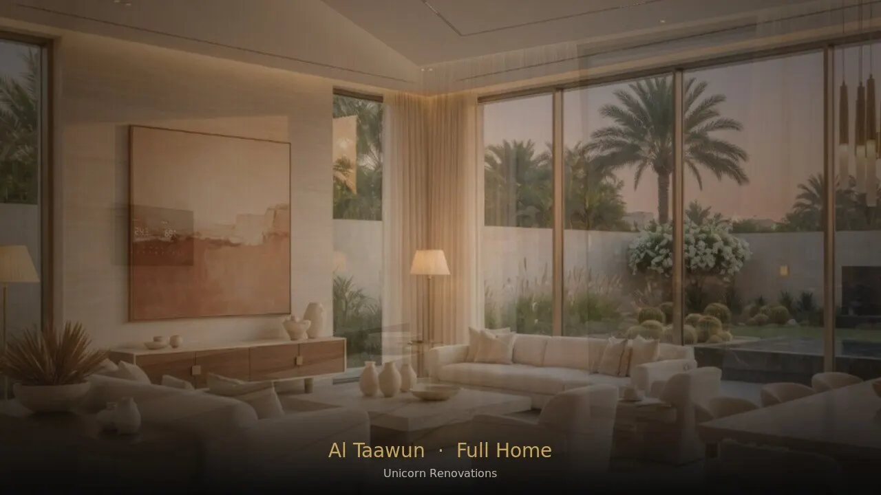 Full Home Renovation in Al Taawun