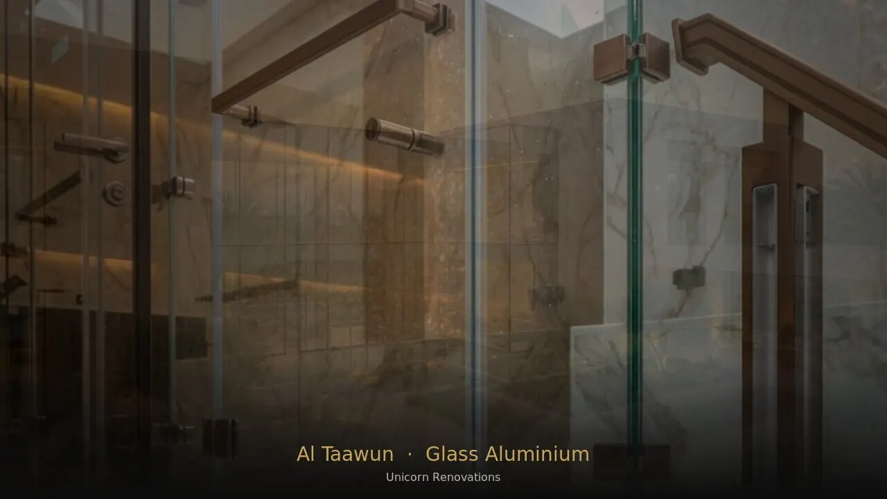 Glass & Aluminium Works in Al Taawun