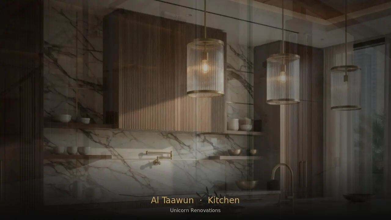 Kitchen Renovation in Al Taawun