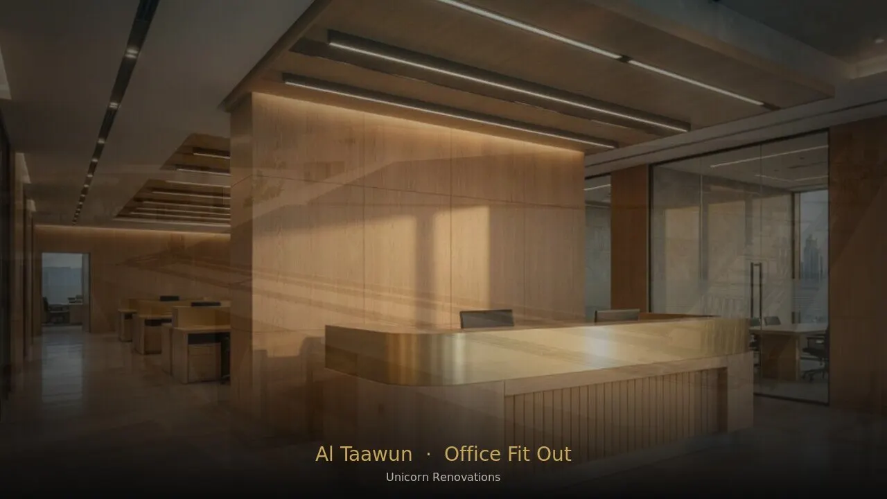 Office Fit-Out in Al Taawun