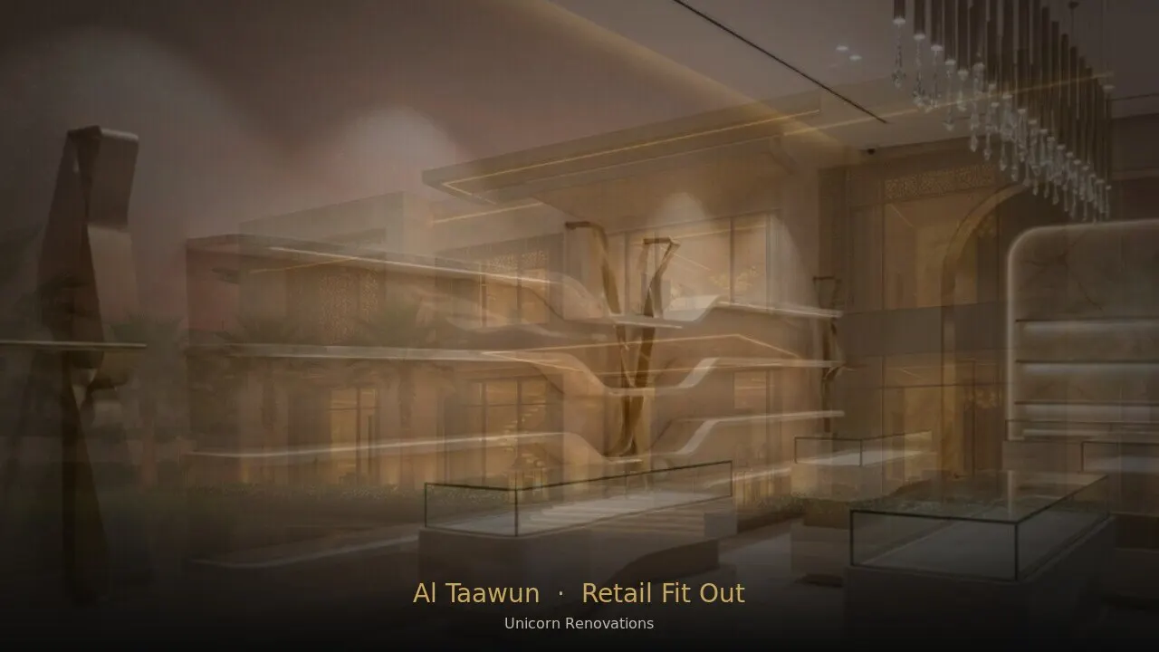 Retail Fit-Out in Al Taawun