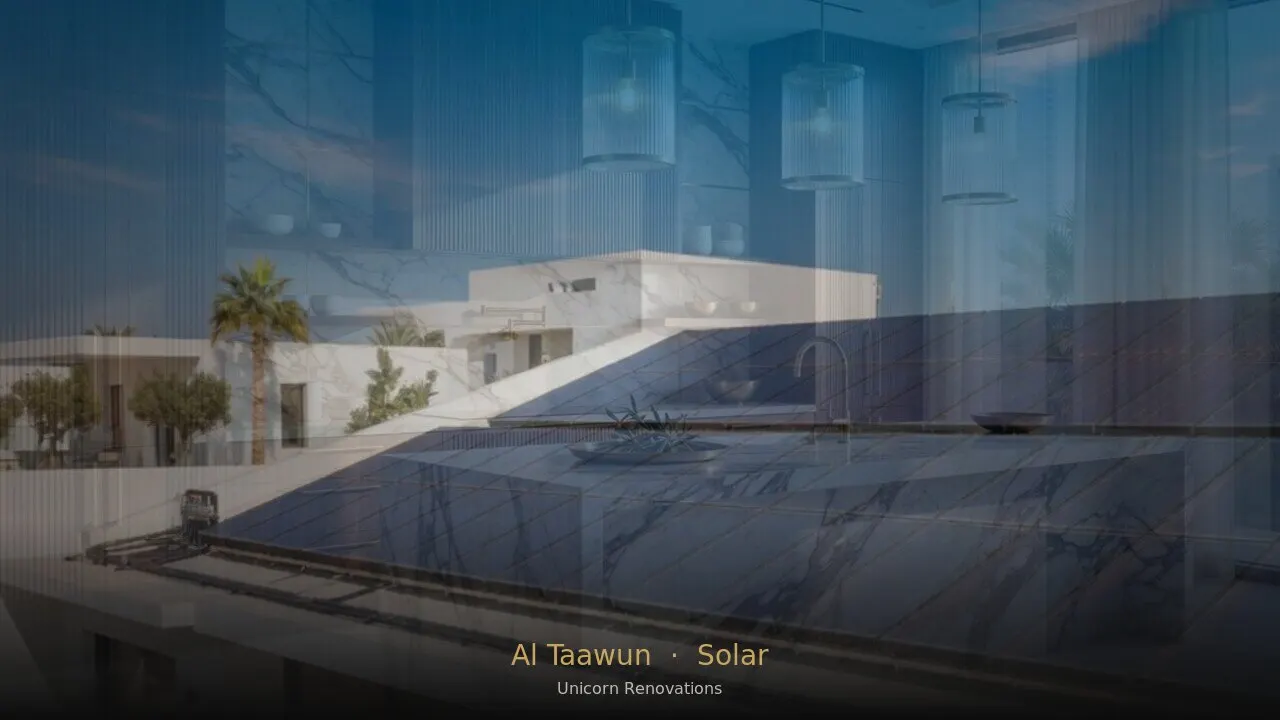Solar Solutions in Al Taawun