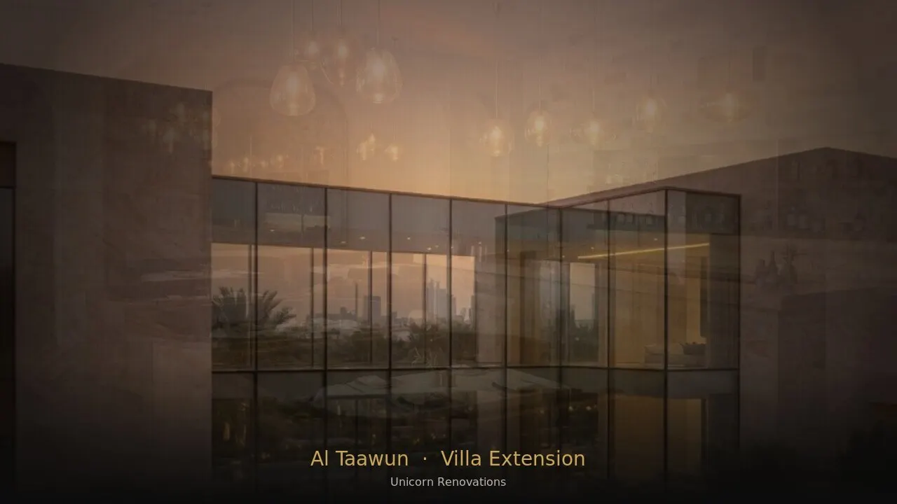 Villa Extension in Al Taawun
