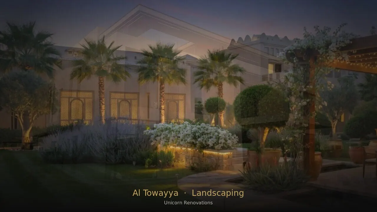 Landscaping in Al Twayya