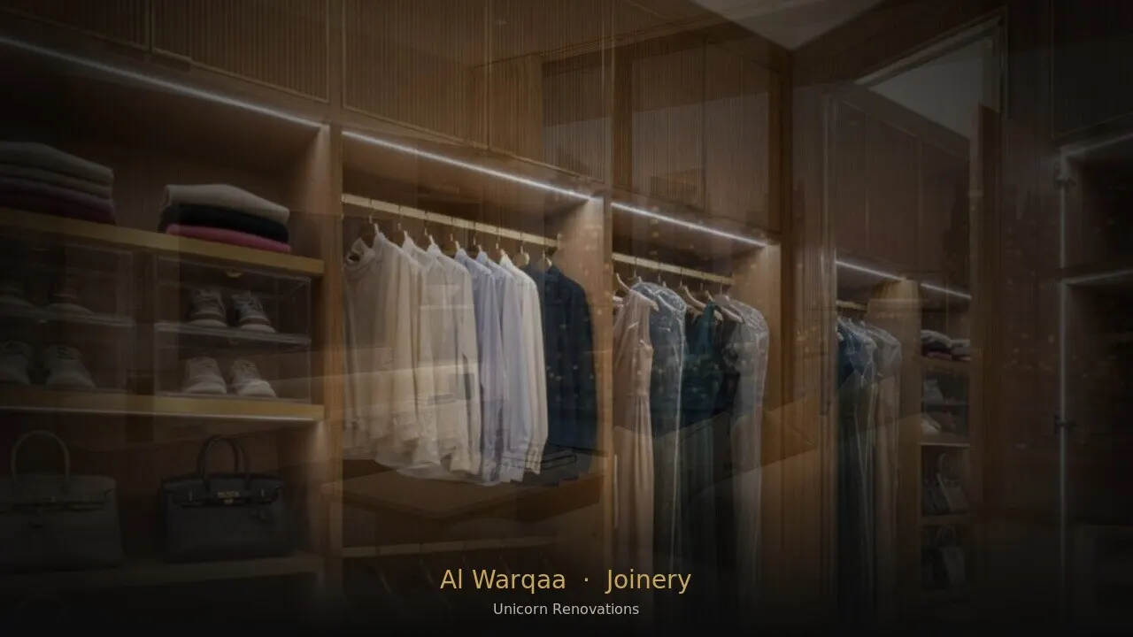 Joinery & Cabinetry in Al Warqa