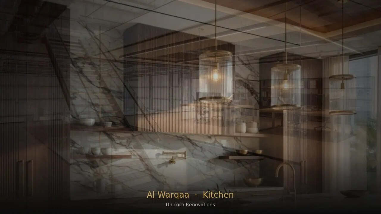 Kitchen Renovation in Al Warqa — Unicorn Renovations