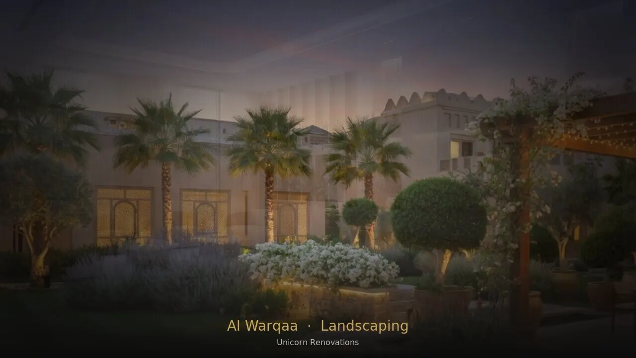 Landscaping in Al Warqa