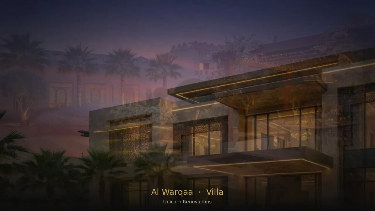 Villa Renovation in Al Warqa