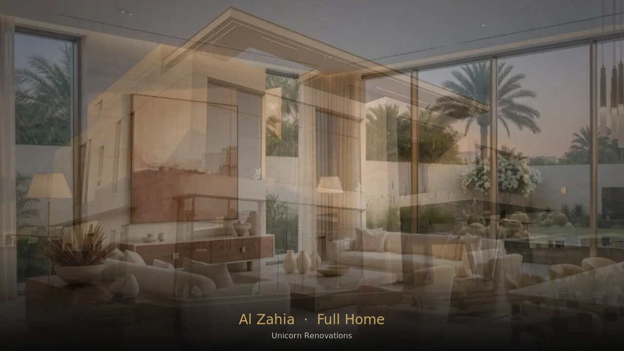 Full Home Renovation in Al Zahia