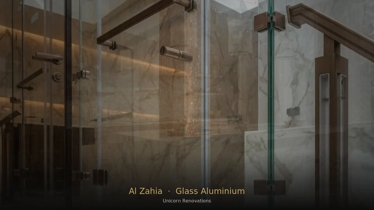 Glass & Aluminium Works in Al Zahia