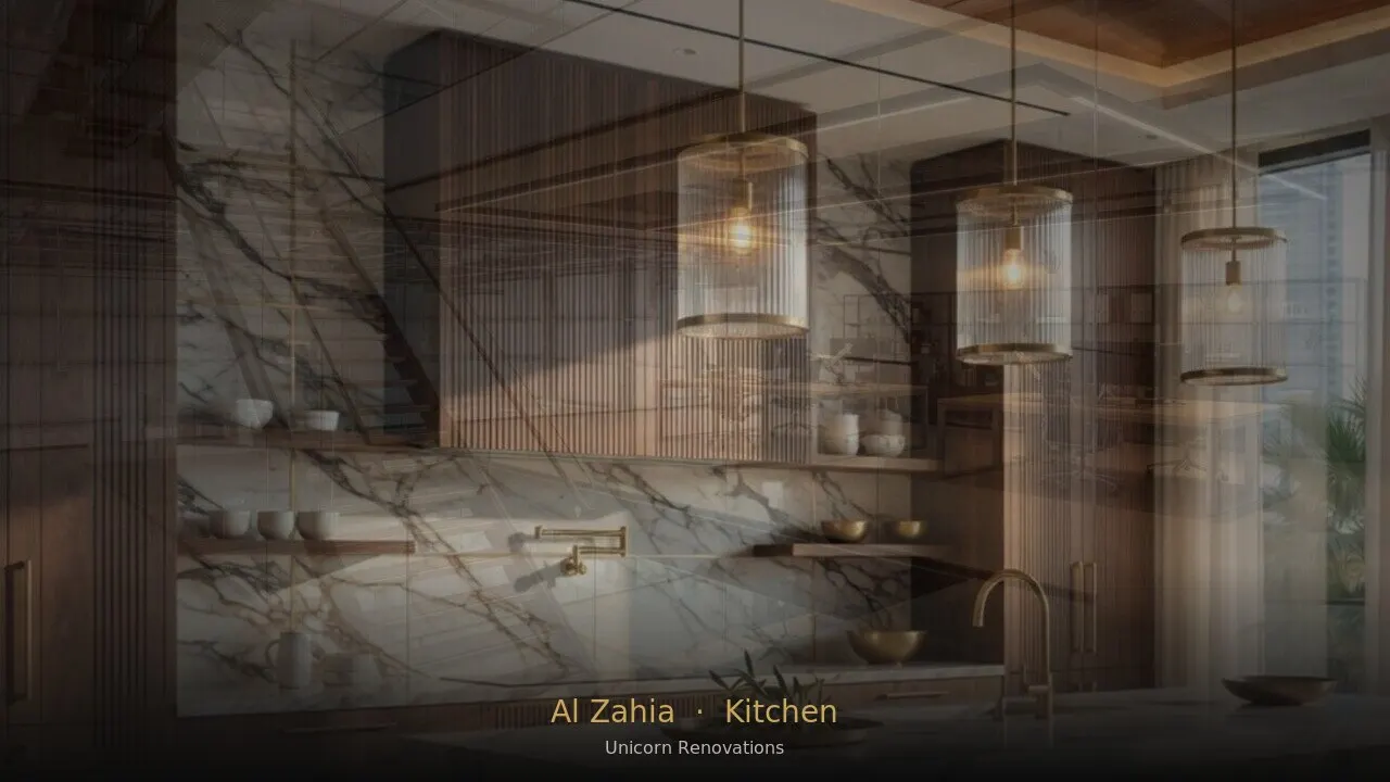 Kitchen Renovation in Al Zahia