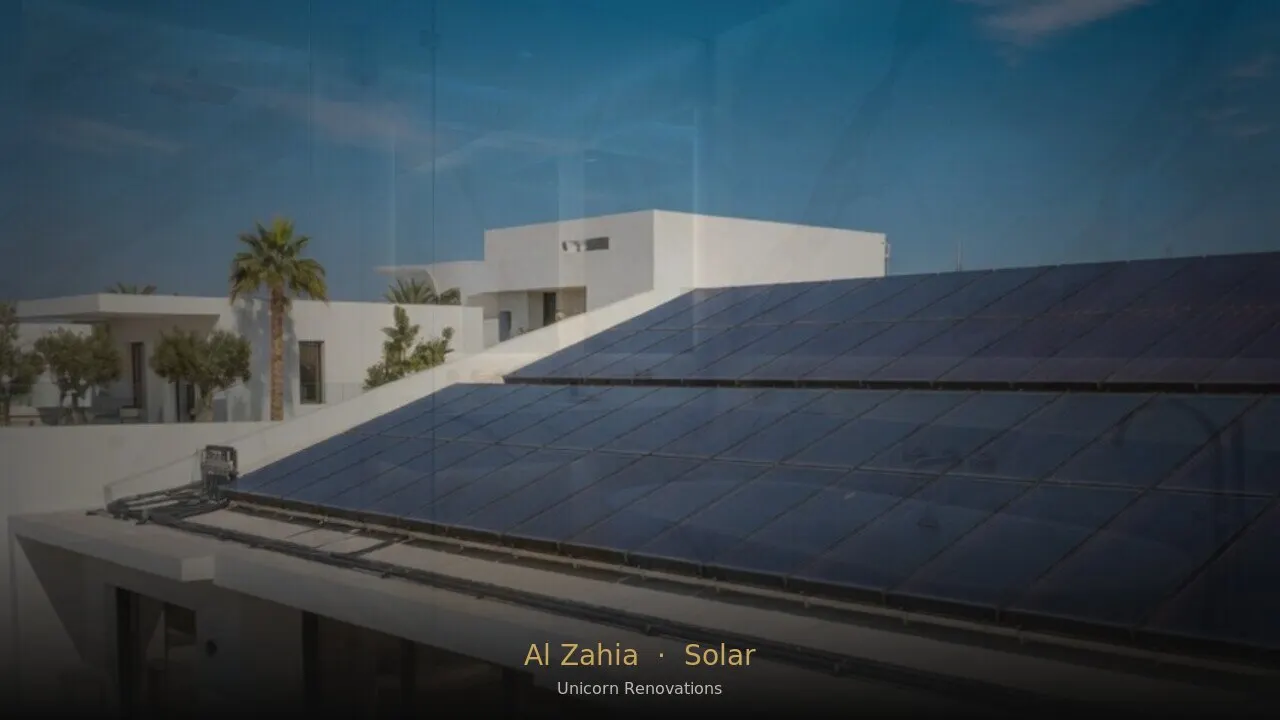 Solar Solutions in Al Zahia