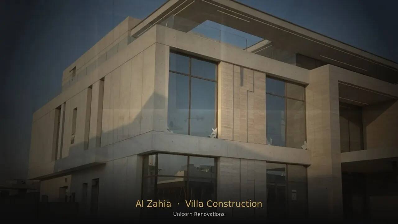 Villa Construction in Al Zahia
