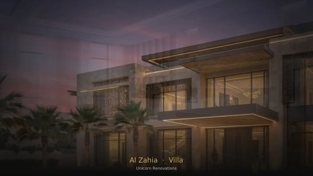Villa Renovation in Al Zahia
